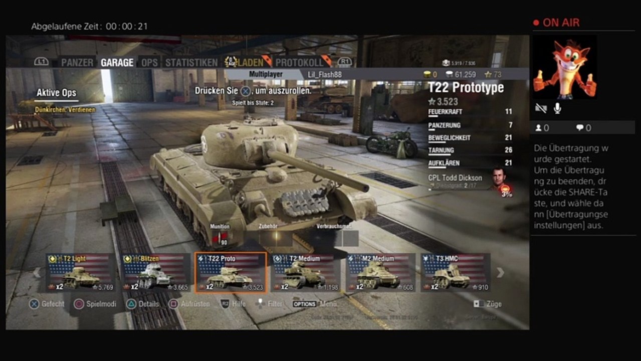 World of tanks live on air (2)
