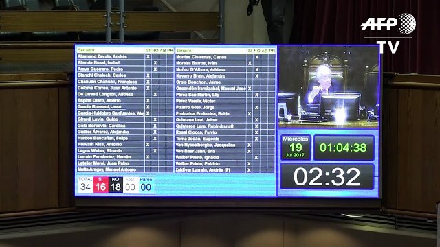 Senado chileno aprueba aborto en tres causales, a un paso de ley