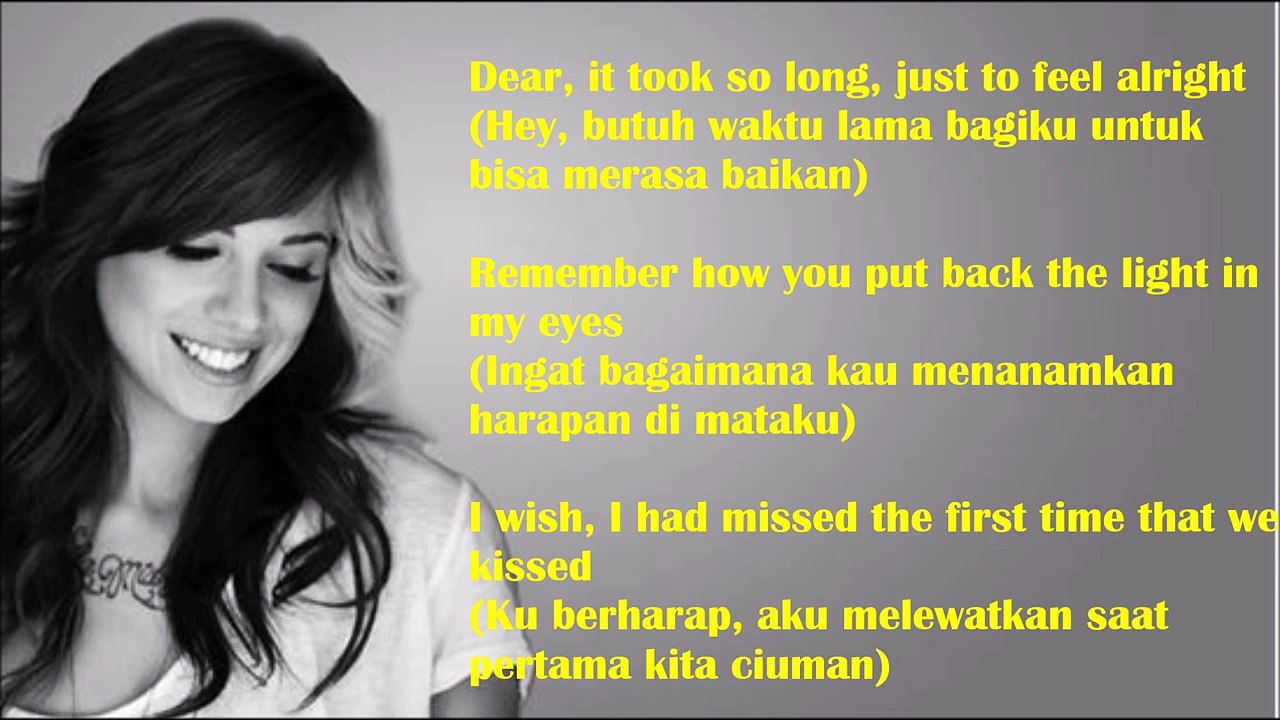 Jar of Heart Christina Perri Lyrics (terjemahan Indonesia)