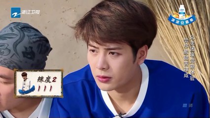 【精选】王嘉尔吃辣吃出表情包 粉丝看了都心疼！《奔跑吧》Keep Running EP.13 20170707 [ 浙江卫视官方HD ]