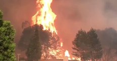 California's Detwiler Fire Destroys 45 Structures, Burns 70,000 Acres