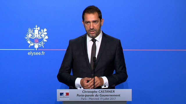 Compte-rendu du Conseil des Ministres du mercredi 19 juillet 2017