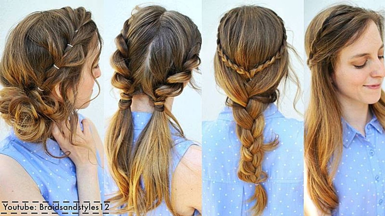 Easy Hairstyle Tutorial Summer Hairstyles