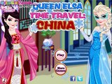 Chine Robe gratuit gelé des jeux fille en ligne reine temps équipe voyager vers le haut en haut elsa