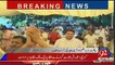 PM Nawaz Sharif Praising a PMLN Leader During Media Talk