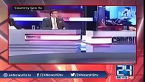 Anchor Syed Haider Ali plays old clips of Daniyal Aziz when he used to criticize PMLN