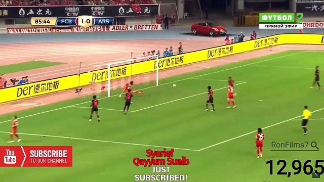 Highlights & Full Penalty Shooted - Bayern Munich 1-1 (2-3) Arsenal - Guinness ICC Cup 19 July 2017