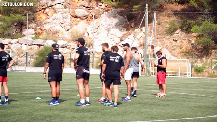 Entraînement délocalisé et dédicaces au Revest