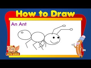 Learn to draw Animals  - Ant