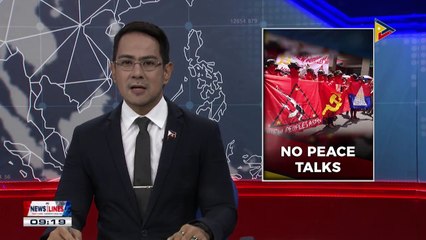 President Duterte: No Peace Talks with reds if hostilities continue