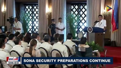 SONA security preparations continue