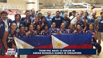 SPORTS NEWS: Team Philippines bags 12 golds in ASEAN School Games in Singapore