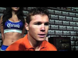 Canelo Alvarez Talks Shane Mosley Fight EsNews