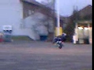 booster sur une roue