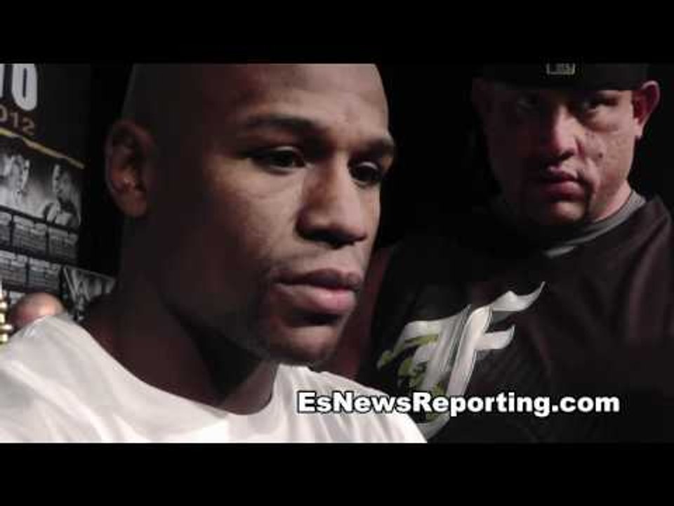 Mayweather Talks Pacquiao
