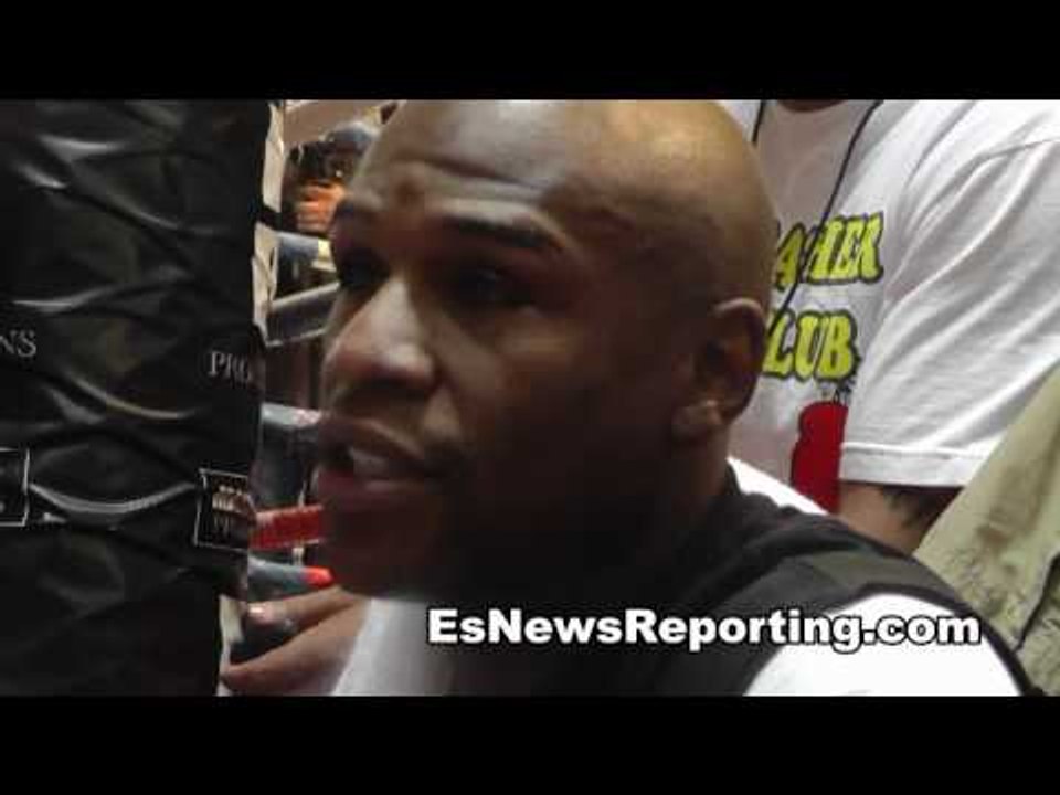 Mayweather talks about giving back