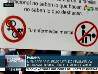 Panamá: mov. conservadores se oponen a matrimonios igualitarios