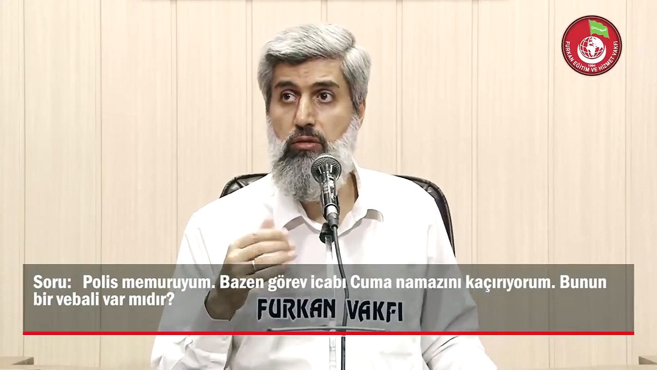 polisler cümüa namazı kılmazsa ke-efir olmaz haraem işlemiş olur diyen ke-efir alparslan kuytul