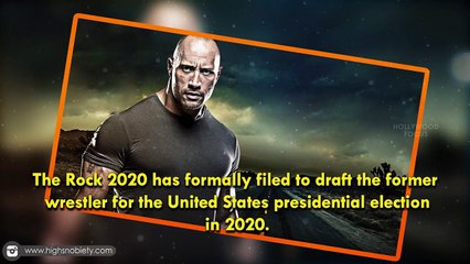 The Rock Officially Running For President