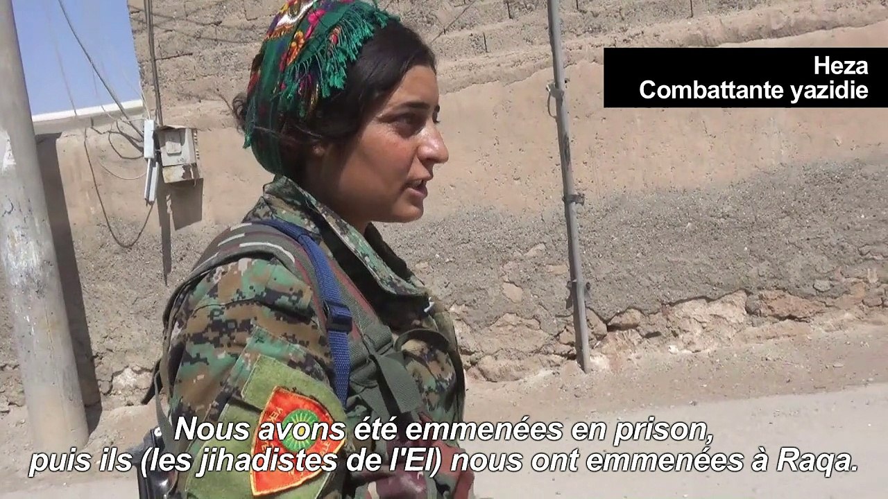 Vendues par l'EI à Raqa, des combattantes yazidies de retour
