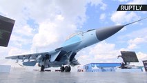 New MiG-35 Russian Stealth Fighter Jet Showcased at MAKS-2017 Air Show