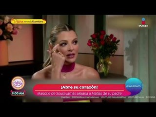 Marjorie de Sousa nunca ha querido lucrar con su bebé | Sale el Sol