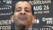 Mayweather vs McGregor What Stephen Espinoza Reaction To Conor Going After Him  EsNews Boxing