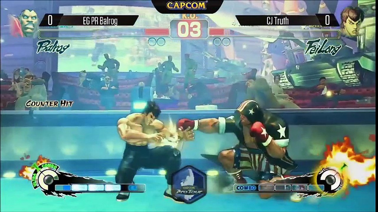 USF4 2014 TFC 2014 - PR Balrog (Balrog) vs CJ Truth (Fei Long)