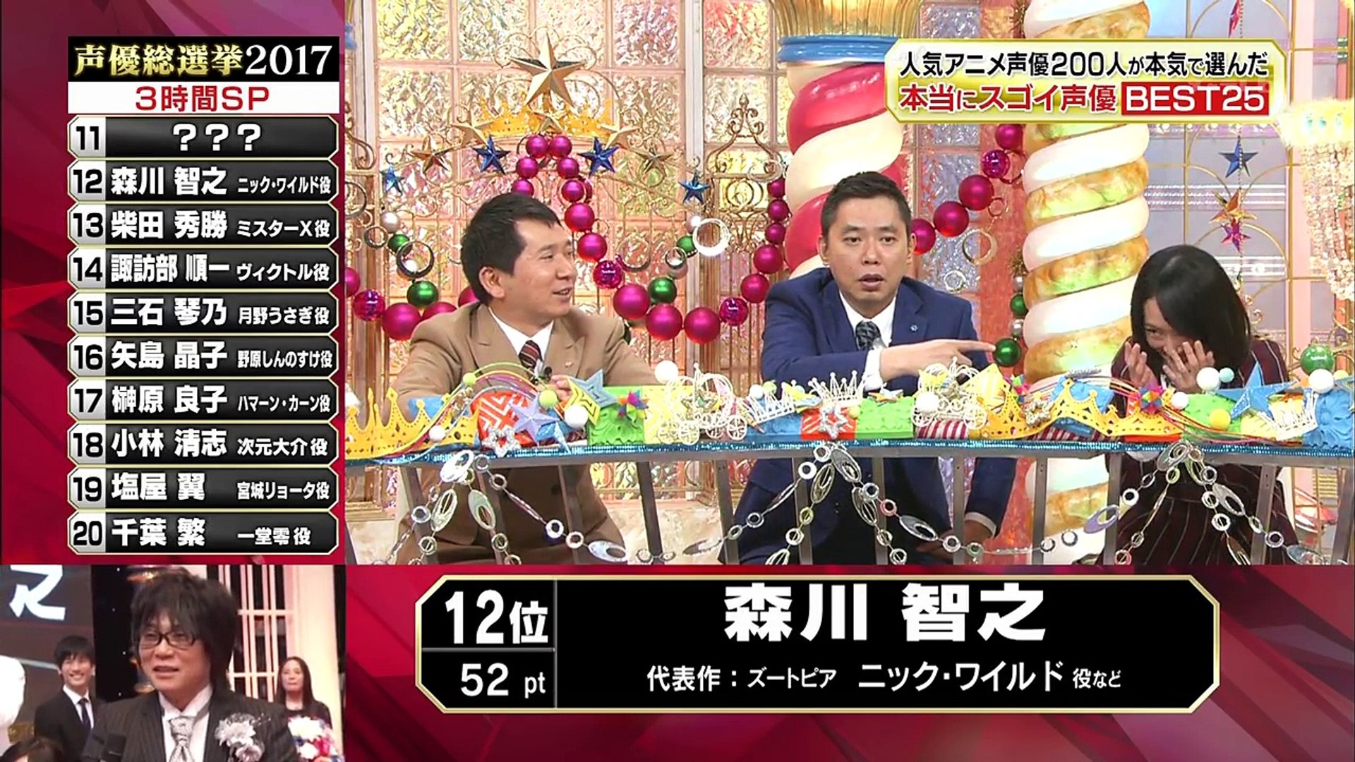 乃木坂46 生駒里奈 松村沙友理 人気声優0人が本気で選んだ 声優総選挙 3時間sp 17 01 09 Video Dailymotion