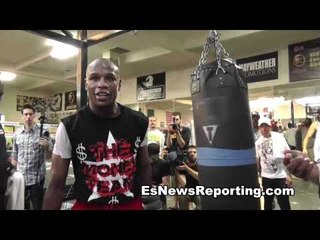 Floyd Mayweather On Sparring Im Getting Great Work Real Work