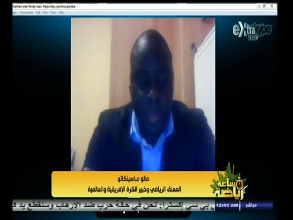 #ساعة‪_‬رياضة | ابراهيم فايق يناقش المعلق الريا...