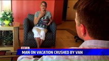 Man Crushed by 12-Passenger Van While Helping Friend