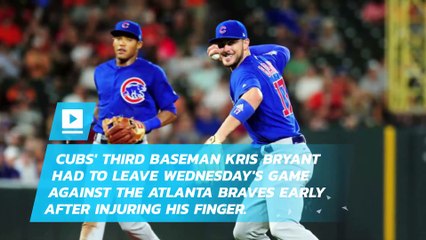 Cubs' Krist Bryant injured himself sliding, again