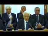 Roma - Commemorazione Borsellino Intervento del Presidente Mattarella al CSM (19.07.17)