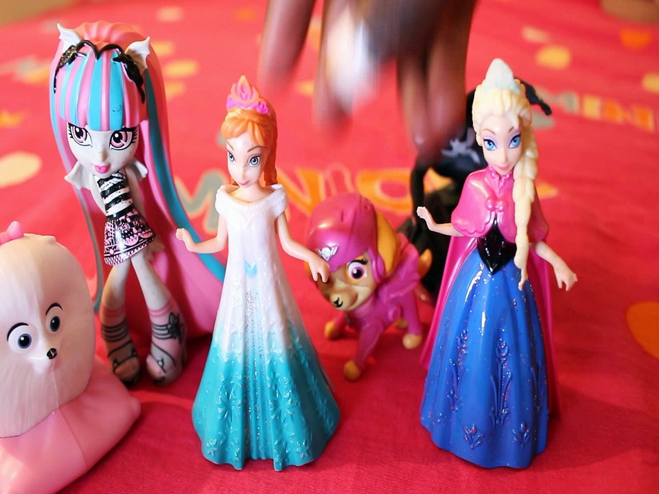 3 SISTERS ATTACK THE CITY ELSA SKYE ROCHELLE CINDERELLA SOFIA BELLE ANNA SPIDERMAN GIDGET Toys BABY Videos FROZEN , DISN