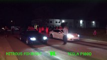 Tesla Model S P100D dá BAILE em picanços com carros a gasolina