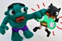 Baby Hulk Fidget Spinners Batman Play Doh Superheroes in Real Life Stop Motion Movies