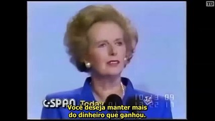 Margaret Thatcher - Socialistas Odeiam a Liberdade