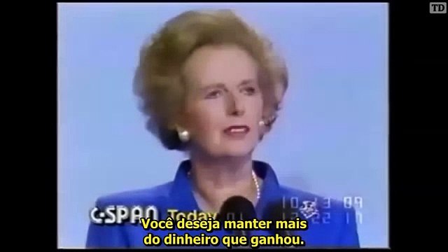 Margaret Thatcher - Socialistas Odeiam a Liberdade