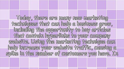 Modern Marketing Techniques