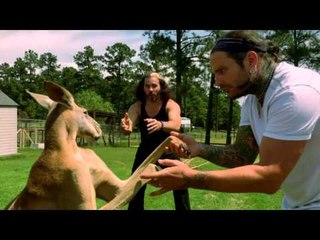 Broken Matt™ wrestling: Brother Nero™ prepares for battle