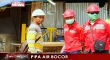 Pipa Air Bocor, Ruas Jalan Matraman Raya Macet Parah