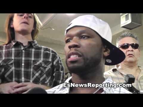 Rap Star 50 cent I Am got lots of money i am rich - esnews boxing