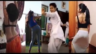 Beautiful Indian Girl Dance in Private Home Room