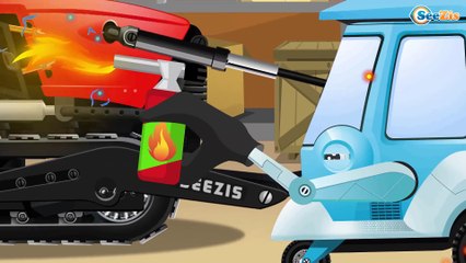 El Tractor - el Pequeño Tractor - Carritos para niños - Pequeño Autos