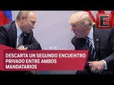 Trump y Putin solo mantuvieron una conversación, afirma Casa  Blanca