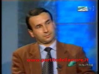 Video Moana Pozzi in tribuna elettorale del PdA. 1993. II turno.