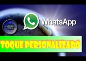 Definir toque personalizado pra cada contato do Whatsapp