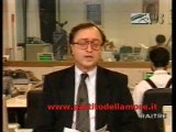 Moana Pozzi in tribuna elettorale del PdA. 1993. III turno.
