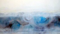 Blue Grey White Creme Abstract Art Painting Original Abstract Modern Artworks